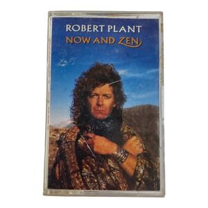 Robert Plant: Now & Zen (Cassette, 1988, Atlantic Recording) Rock, Tested